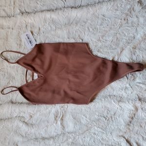 Carmel colored body suit